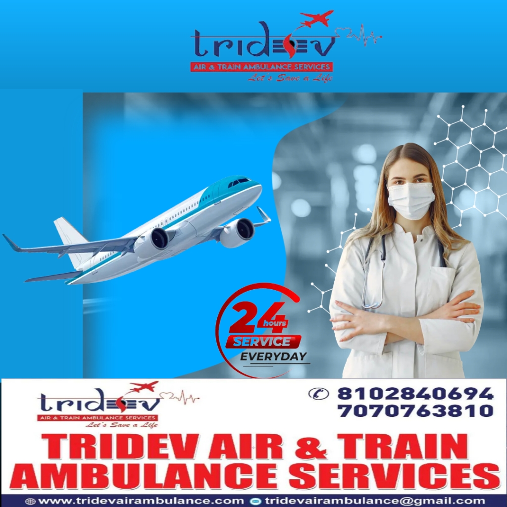 The Advantages to Hire the Tridev Air Ambulance from Patna in an Emergency