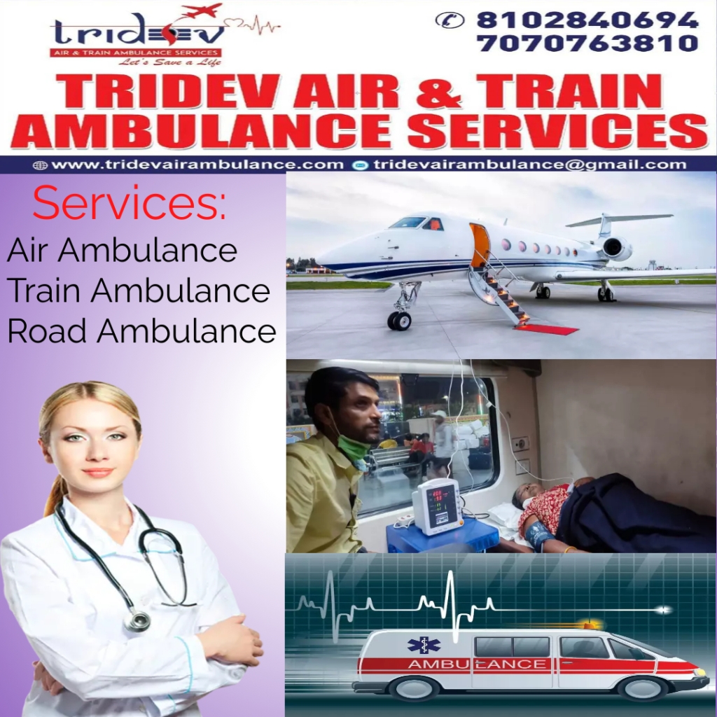 Tridev Air Ambulance in Kolkata: The Reliable Medium for Bed-to-Bed Medical Transfers